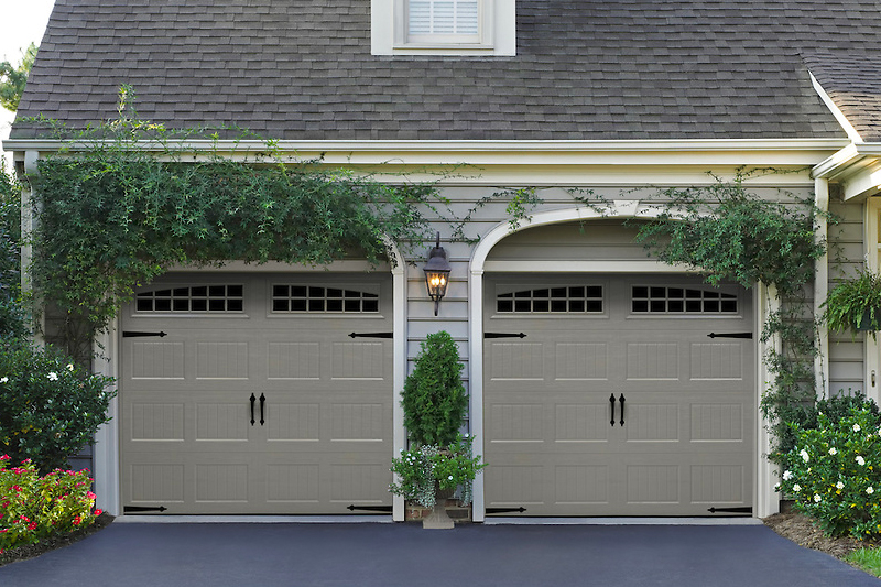 dark grey Garage Door, Residential